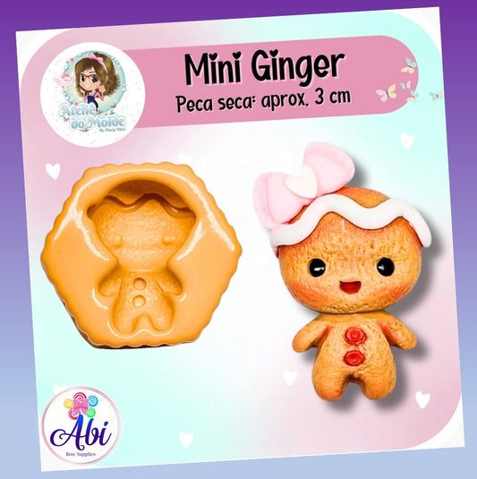 Molde de Silicon Mini Ginger AdM