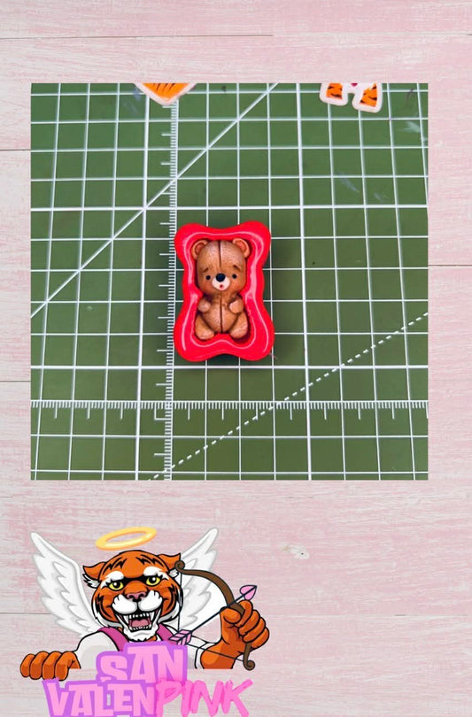 Molde de Silicon Mini Oso. Trigueros Flex