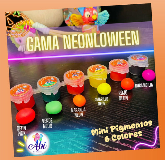 Pigmentos Mini Neonloween Trigueros Flex