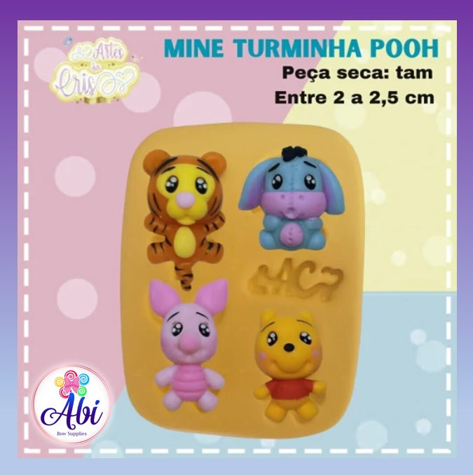 Molde Mini Turminha Pooh AC