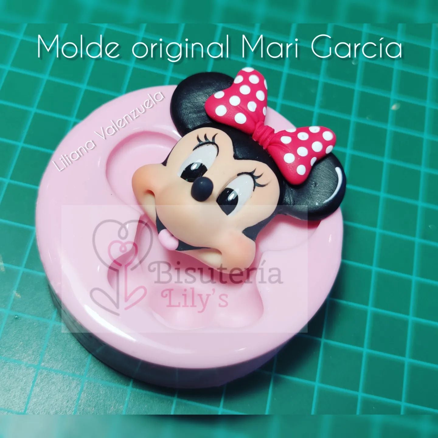 Molde de Silicon Minnie Mouse MG