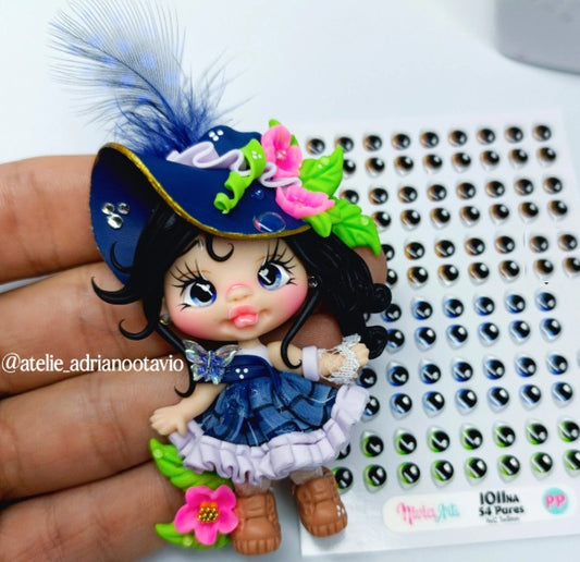 Ojitos Resinados Nivia Arts Mod 1011NA