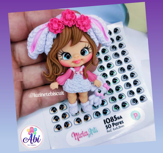 Ojitos Resinados Nivia Arts Mod 1085NA