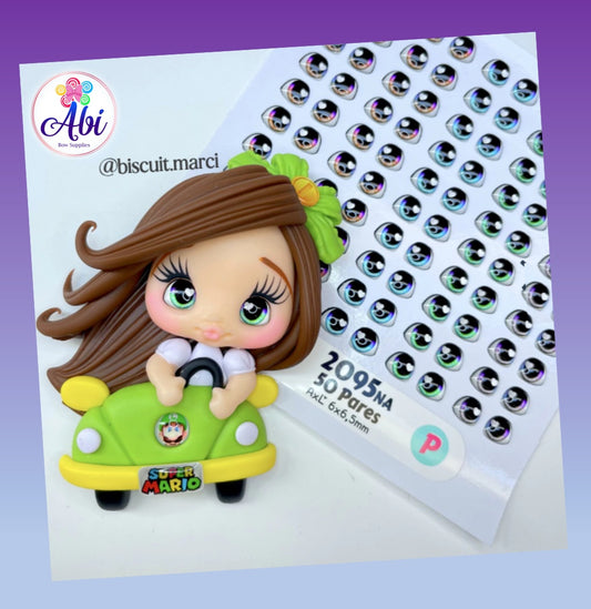Ojitos Resinados Nivia Arts Mod 2095NA