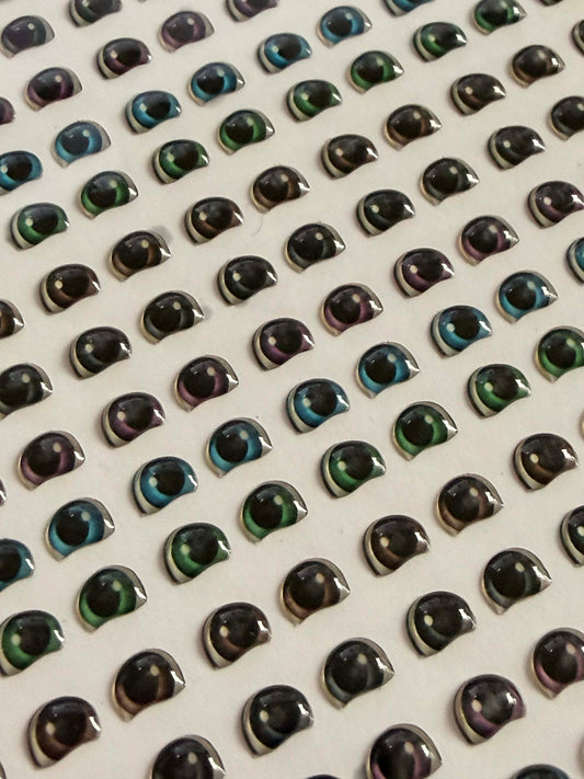 Ojitos Resinados El Arte de Marci, Mod. 25. Planilla