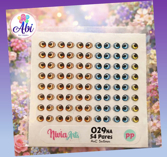 Ojitos Resinados Nivia Arts Mod 29NA