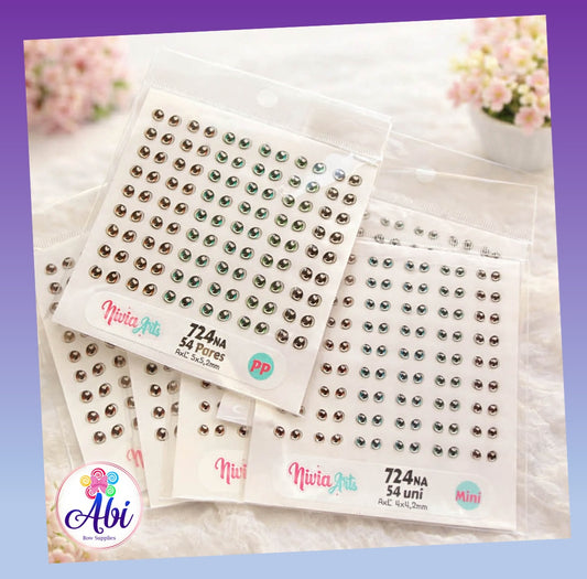 Ojitos Resinados Nivia Arts Mod 724NA
