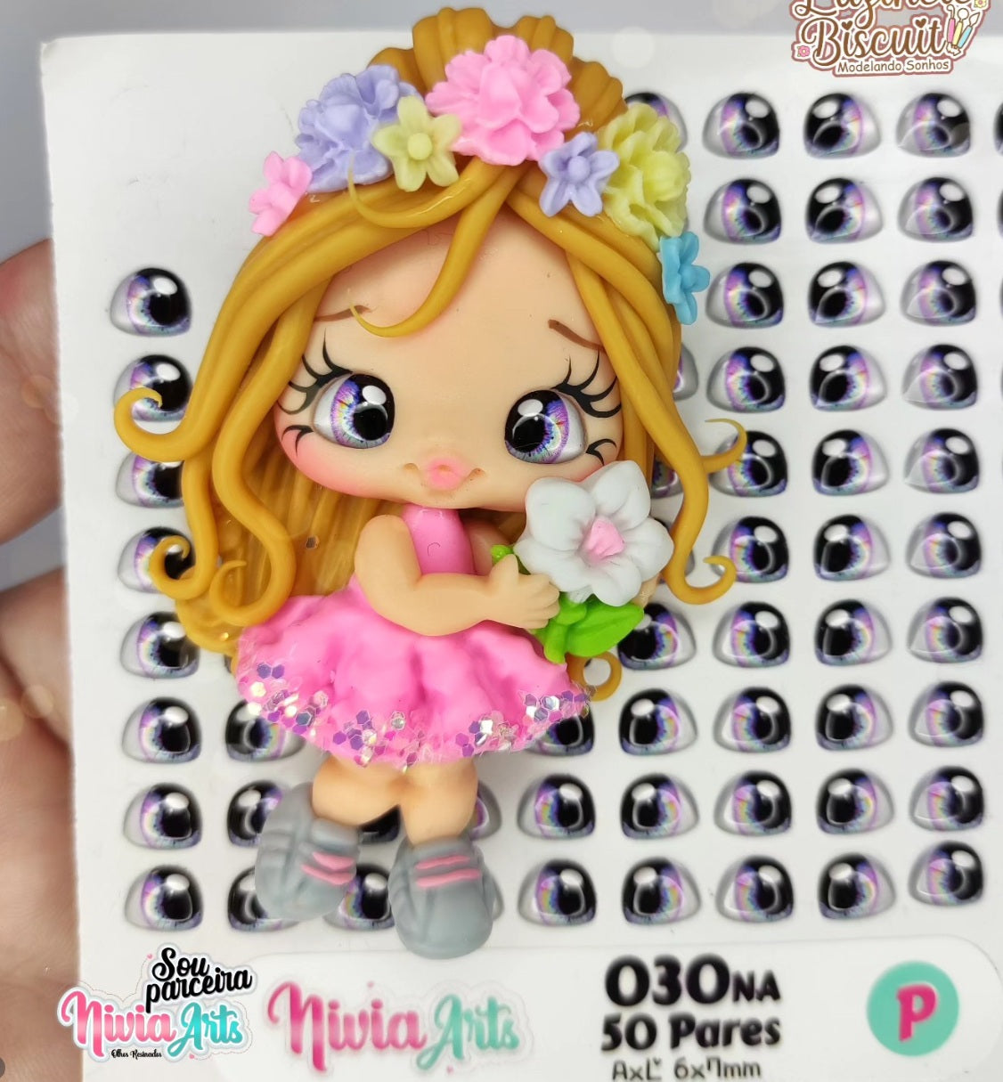 Ojos Resinados Nivia Art Mod 30NA