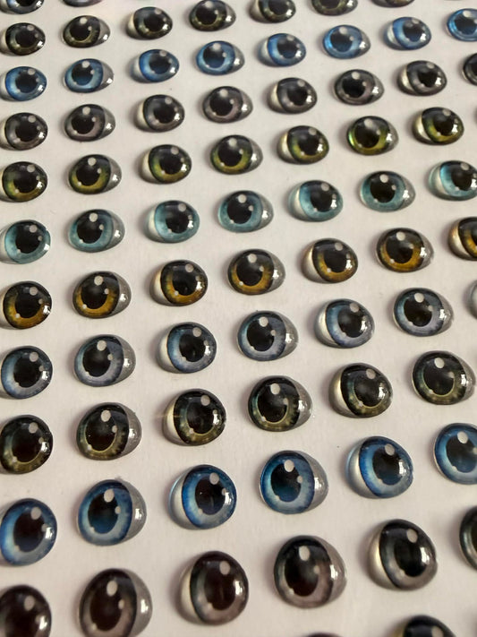 Ojitos Resinados El Arte de Marci, Mod 87. Planilla
