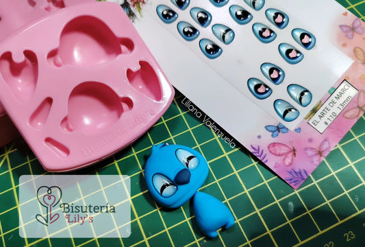 Planilla de Ojitos El Arte de Marci Mod. Stitch