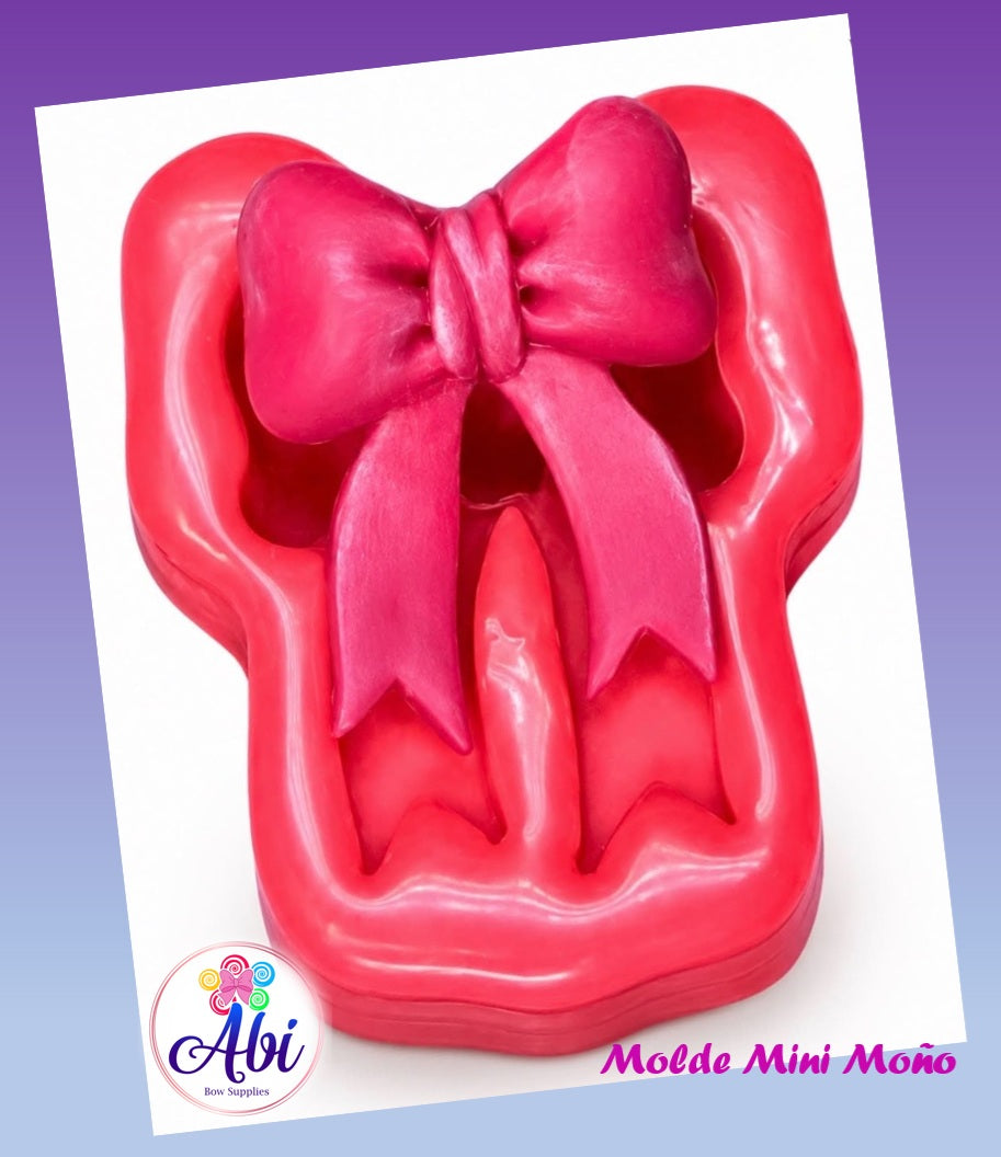 Molde de Silicon Mini Moño. Trigueros Flex