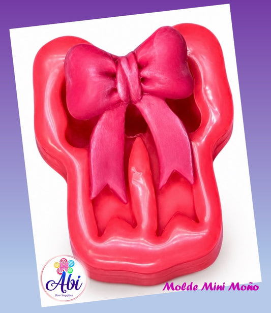 Molde de Silicon Mini Moño. Trigueros Flex