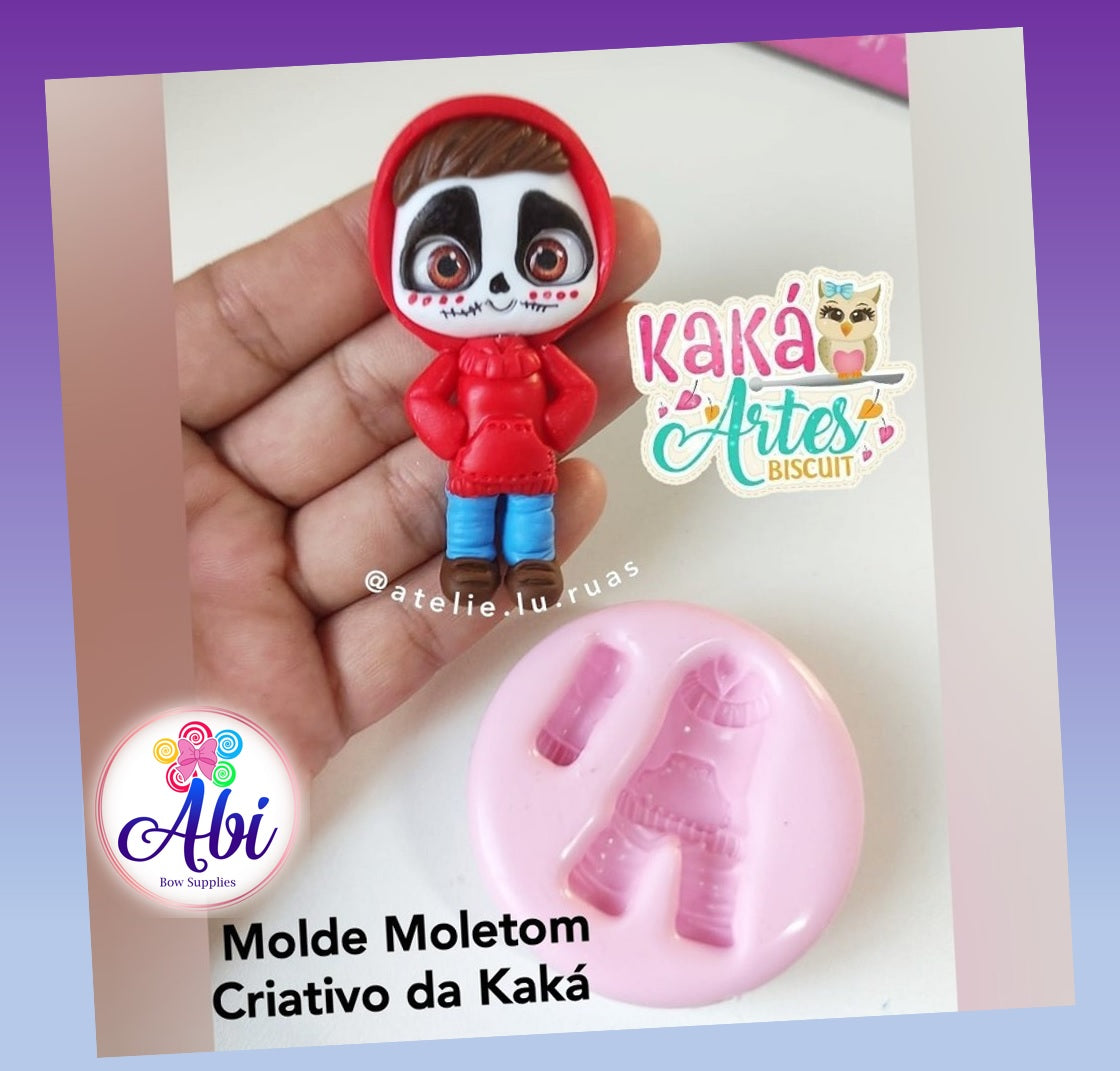 Molde de Silicon Moletom Criativo da Kaka.