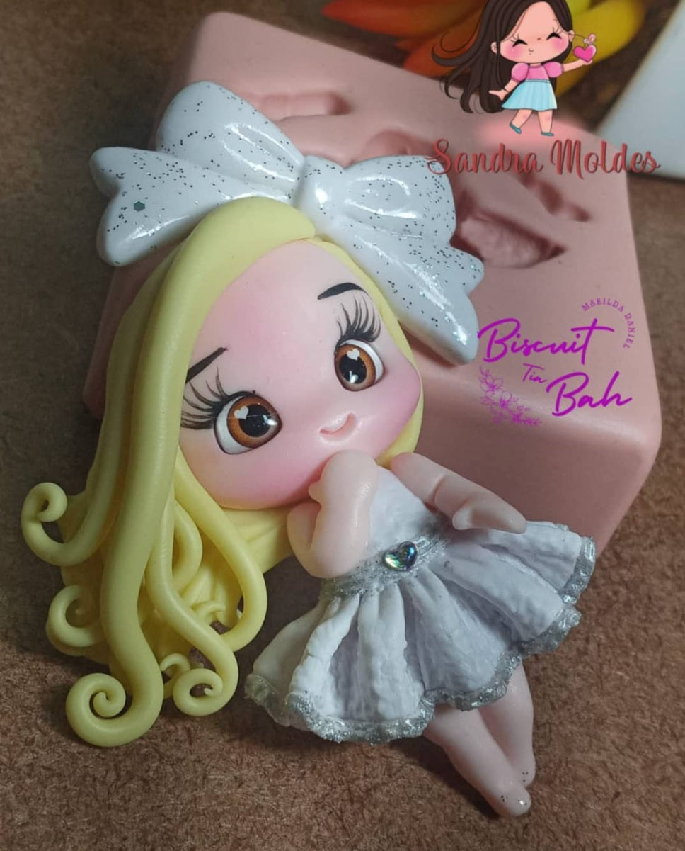 Molde de Silicon Nena María Sandra Alves.