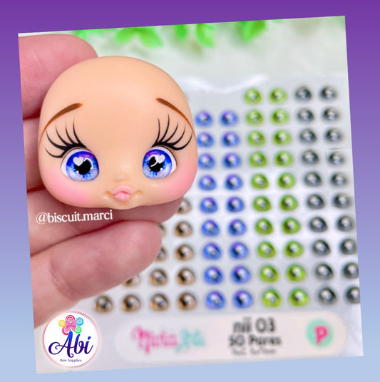 Ojitos Resinados Nivia Arts Mod. nii 03