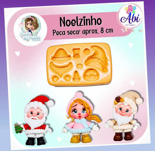 Molde de Silicon Noelzinho AdM