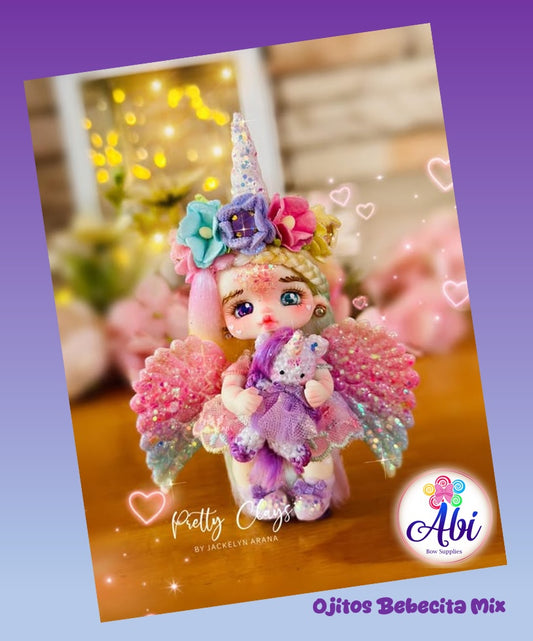 Ojitos Resinados No. 83 Bebecita. Eris Gonzalez/Pretty Clays