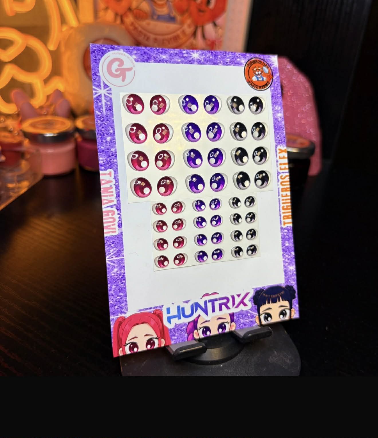 Cartera de Ojitos Huntrix. Trigueros Flex/Tania Govi