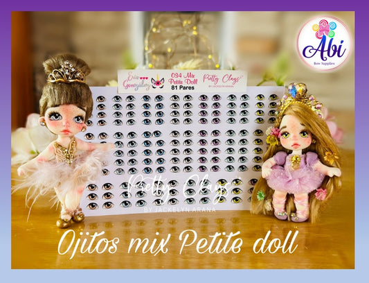 Ojitos Resinados Mix Petite Doll MPC