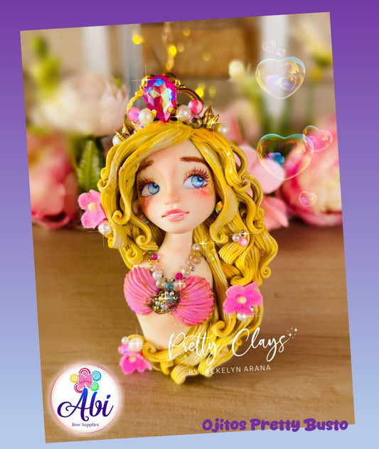 Ojitos Resinados No. 24 Pretty Busto. Eris Gonzalez/Pretty Clays