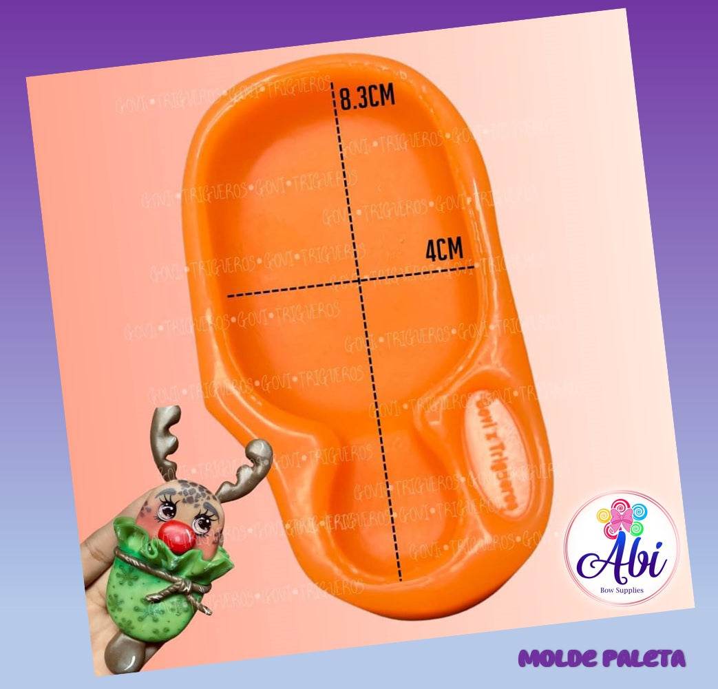 Molde de Silicon Paleta Trigueros Flex