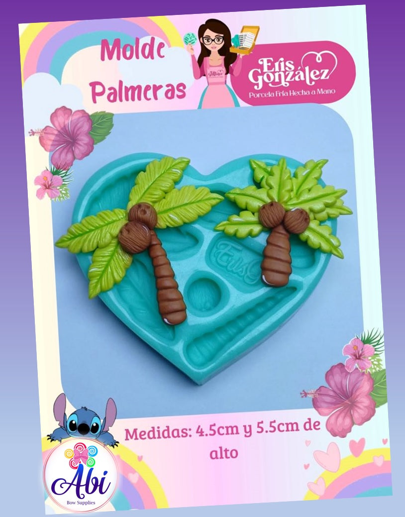 Molde de Silicon Palmeras Eris Gonzalez
