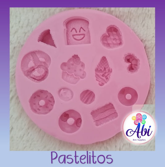 Molde de Silicon Pastelitos KA