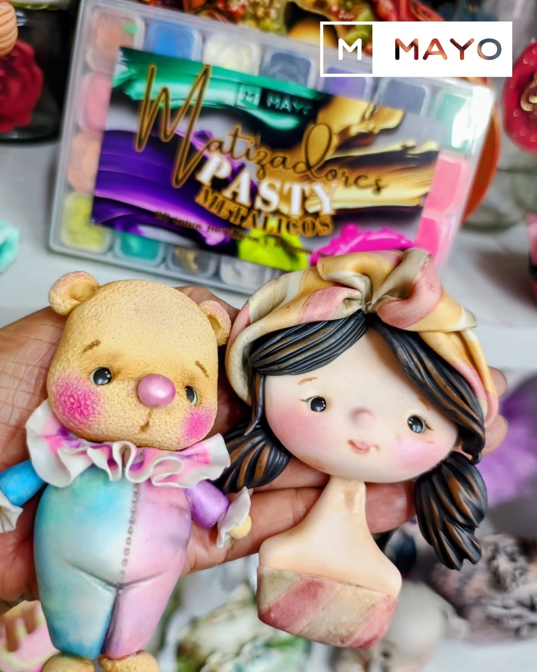 Gama Matizadores Pasty Metalico. Mayo Manualidades