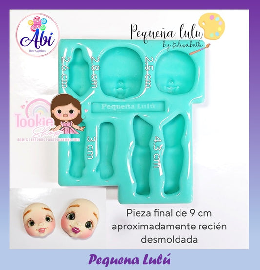 Molde de Silicon Pequeña Lulu TS