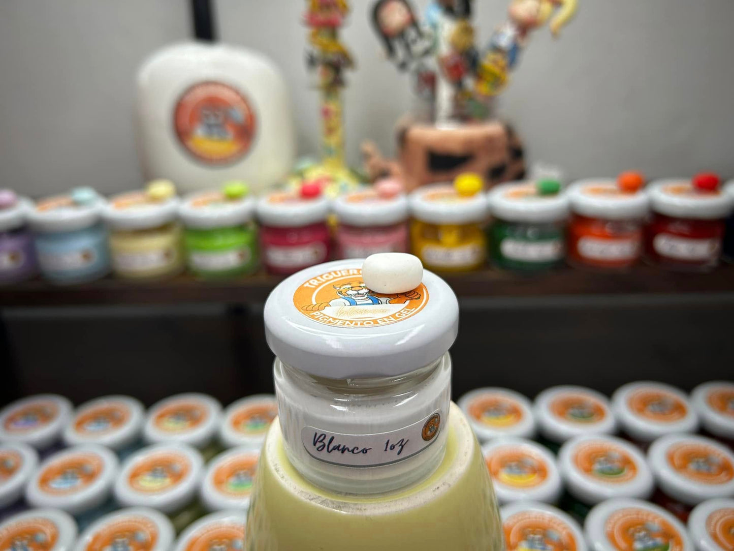 Pigmentos en Gel. Trigueros Flex