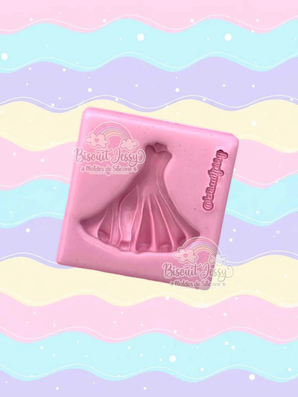 Molde de Silicon Princesa 7. Biscuit Jessy