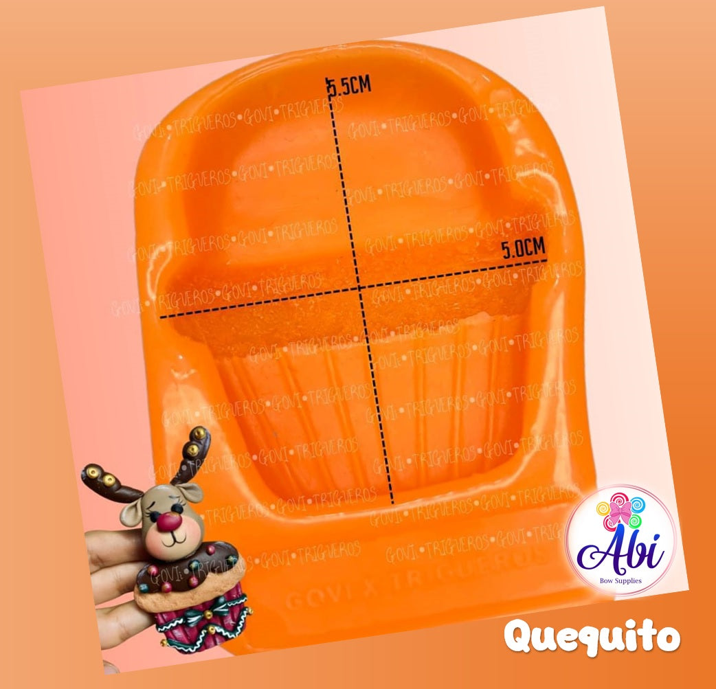 Molde de Silicon Quequito. Trigueros Flex