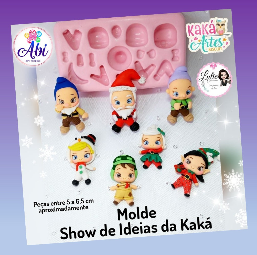 Molde de Silicon Show de Ideias da Kaka