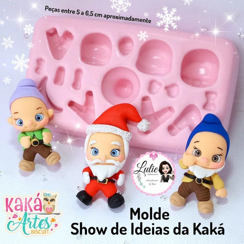 Molde de Silicon Show de Ideias da Kaka
