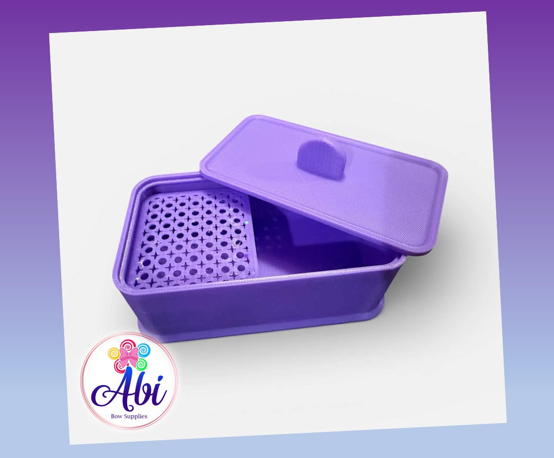 Talquera Rectangular. Abi (Cornstarch Box)