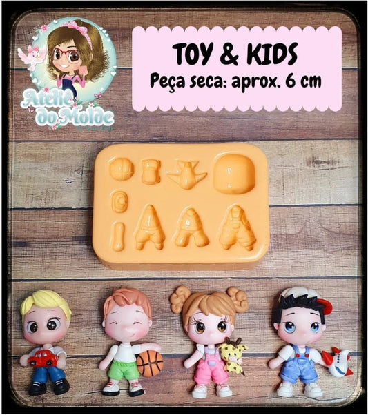 Molde de Silicon Toy & Kids AdM