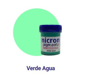 Pigmento Super Concentrado Nicron Verde Agua