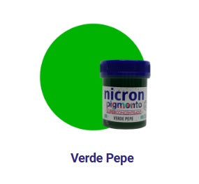 Pigmento Super Concentrado Nicron Verde Pepe