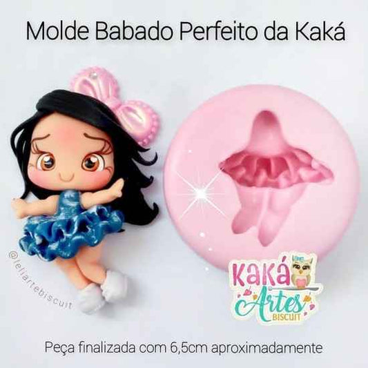 Molde de Silicon Babado Perfeito