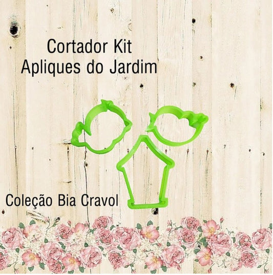 Cortador Kit Apliques do Jardim BC