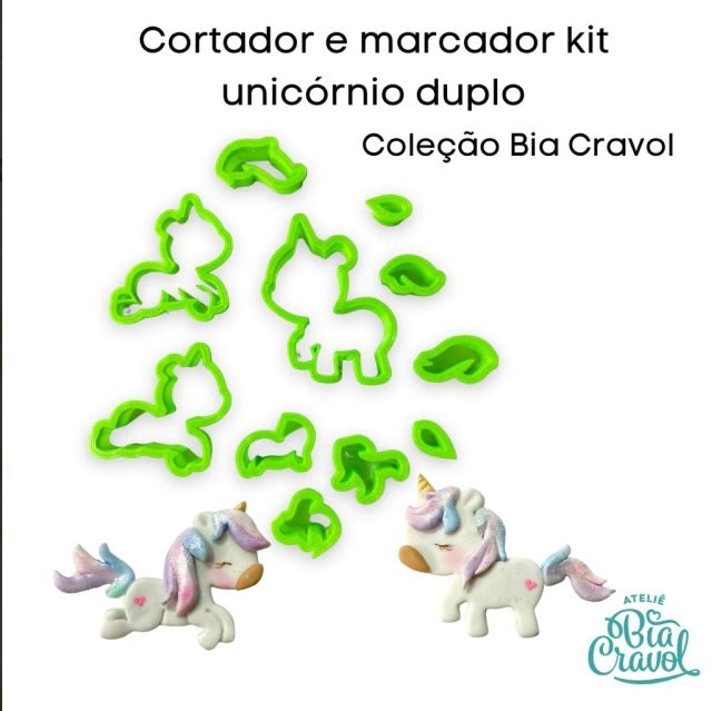 Cortador Kit Unicornio Duplo BC