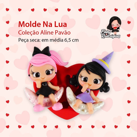 Molde de Silicon Na Lua FR