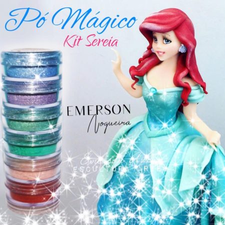 Polvo Magico Emerson Nogueira Kit Sereia