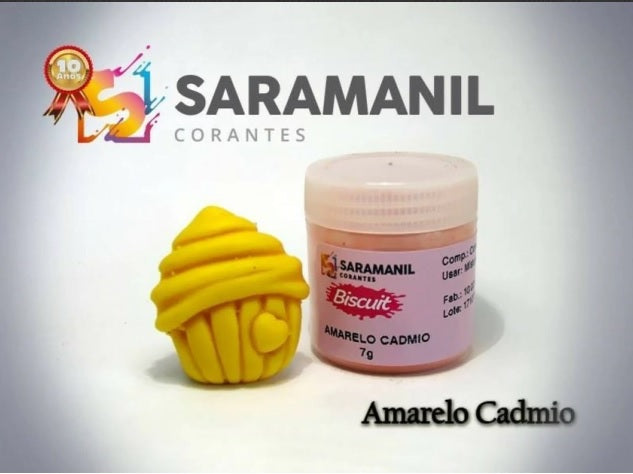 Colorante en Polvo Saramanil Amarelo Cadmio