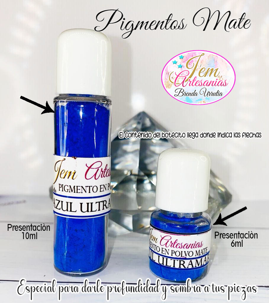 Pigmento en Polvo 10ml. Azul Ultramar BU