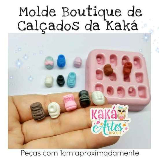 Molde de Silicon Boutique de Calçados KK