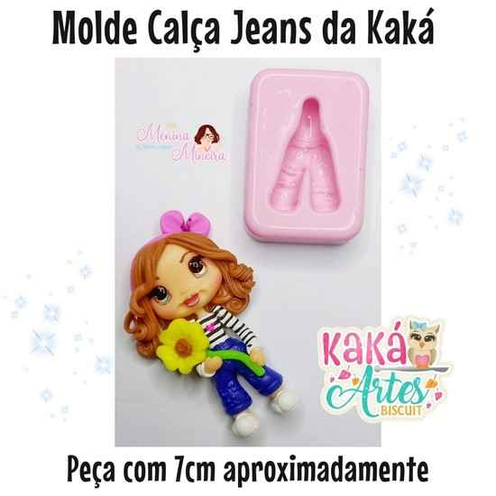 Molde de Silicon Calça Jeans da Kaká