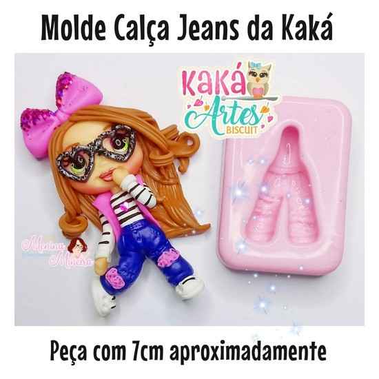 Molde de Silicon Calça Jeans da Kaká