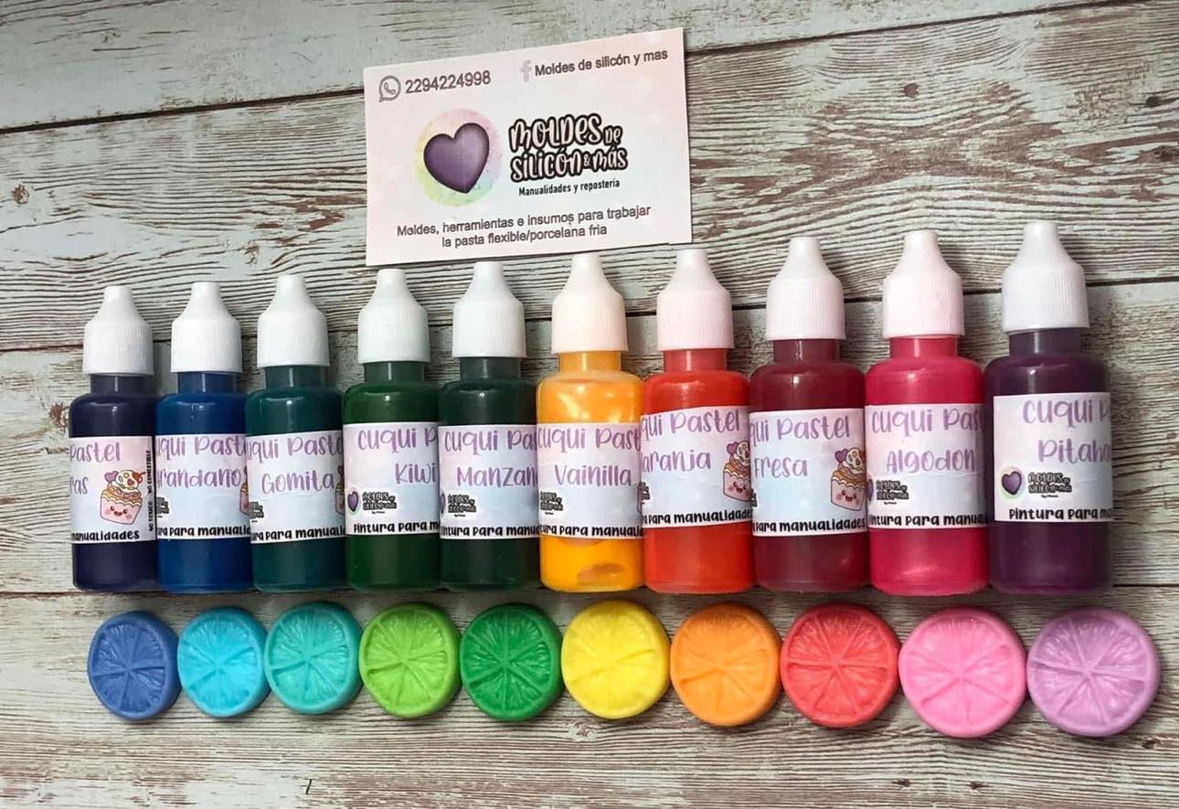 Gama de Pigmentos color Pastel S&M