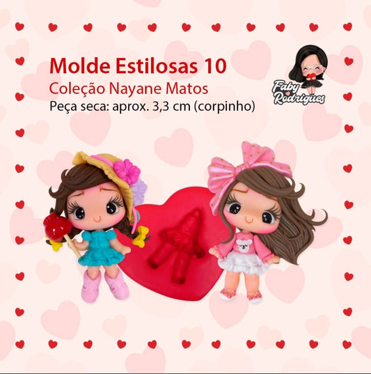 Molde de Silicon Estilosas 10